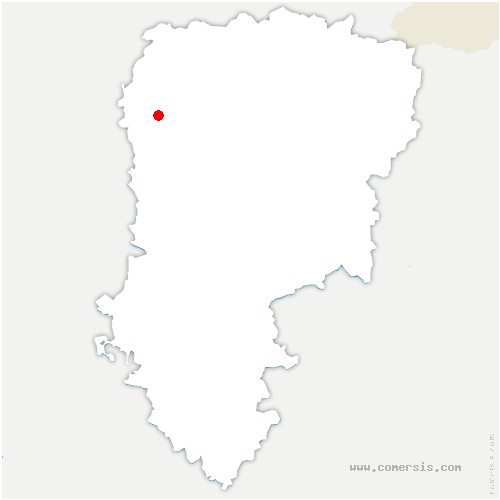 carte de localisation de Seraucourt-le-Grand