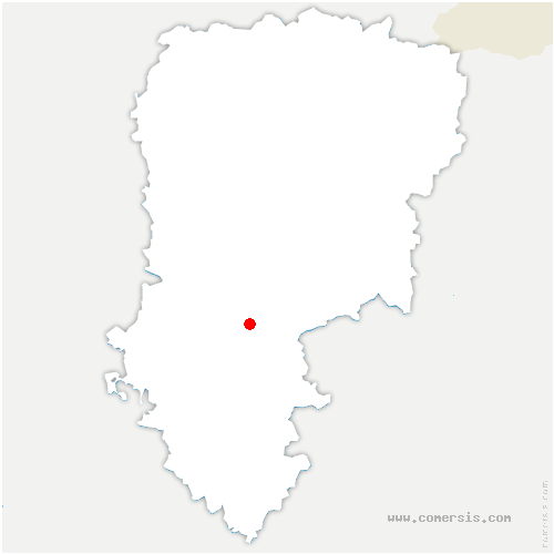 carte de localisation de Serches