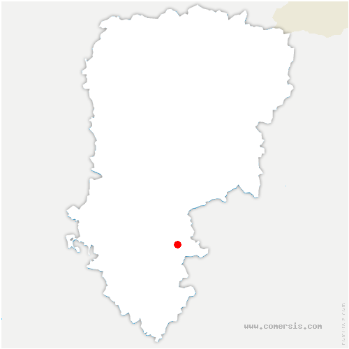 carte de localisation de Sergy