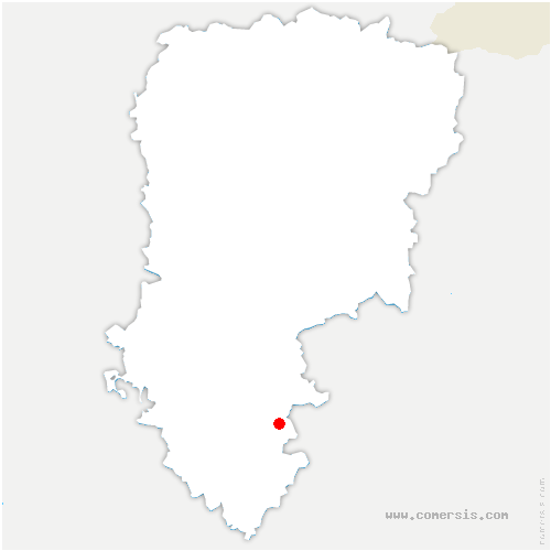 carte de localisation de Trélou-sur-Marne