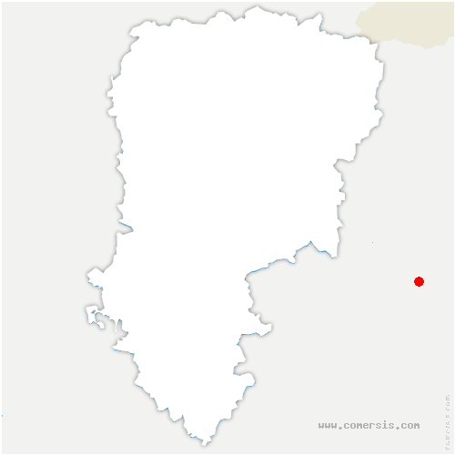 carte de localisation d'Ugny-l'Équipée