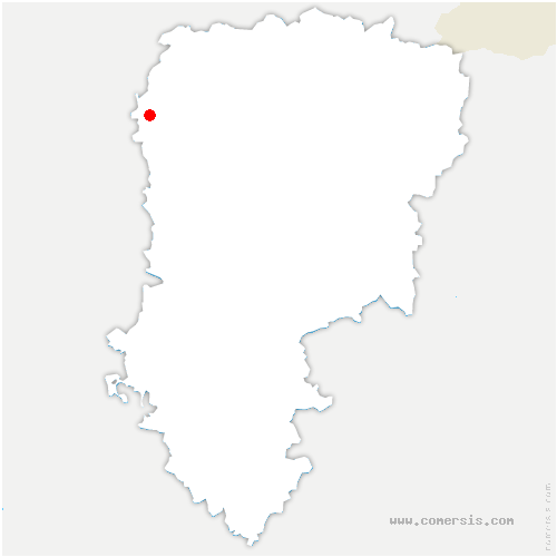 carte de localisation de Vaux-en-Vermandois
