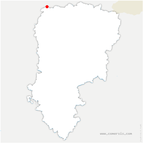 carte de localisation de Vendhuile