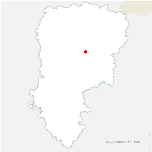 carte de localisation de Verneuil-sur-Serre