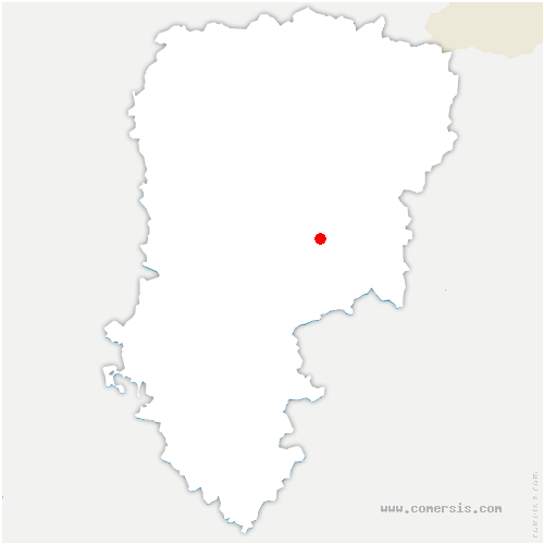 carte de localisation de Veslud