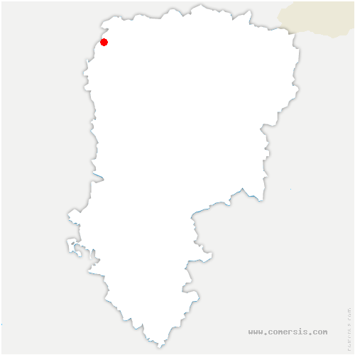 carte de localisation de Villeret