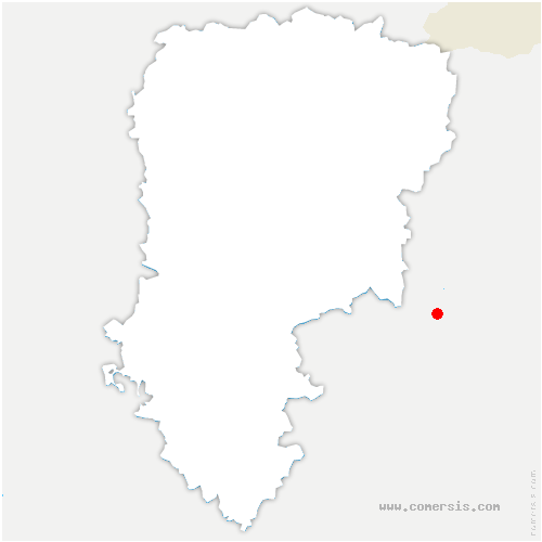 carte de localisation de Villers-Carbonnel