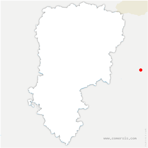 carte de localisation de Villers-Faucon