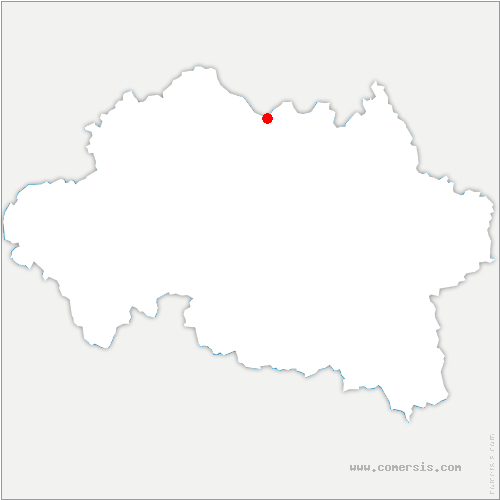 carte de localisation d'Aubigny