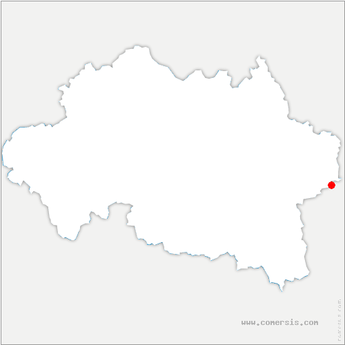carte de localisation du Bouchaud
