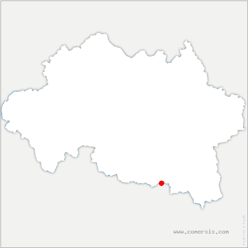 carte de localisation de Brugheas