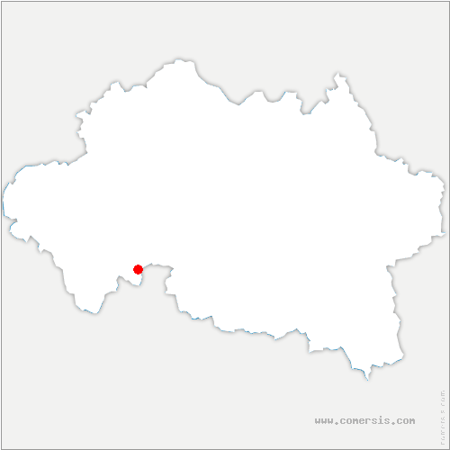 carte de localisation de Celle