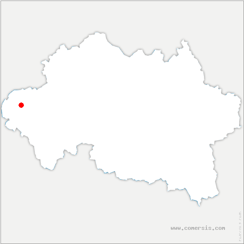 carte de localisation de Chambérat
