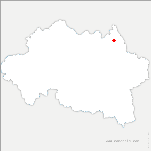 carte de localisation de Chevagnes