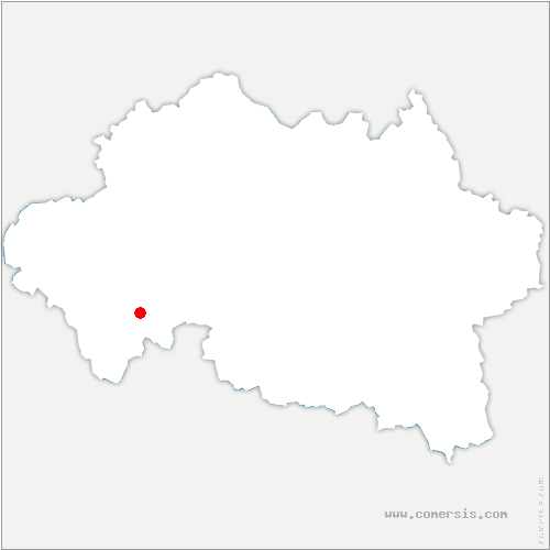 carte de localisation de Durdat-Larequille