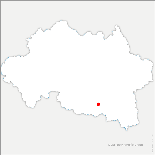 carte de localisation de Espinasse-Vozelle
