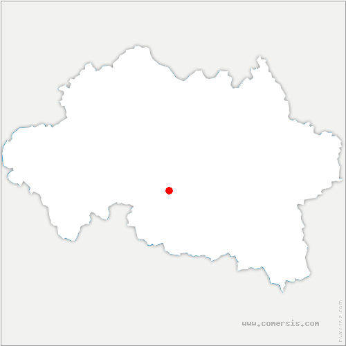 carte de localisation de Fleuriel