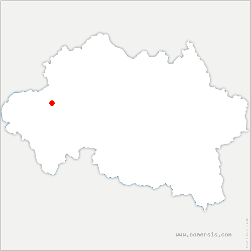 carte de localisation de Givarlais
