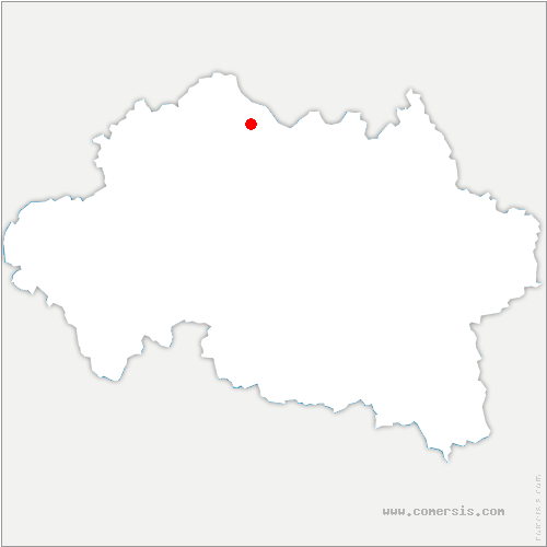 carte de localisation de Limoise