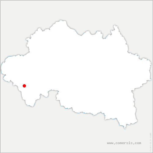 carte de localisation de Prémilhat
