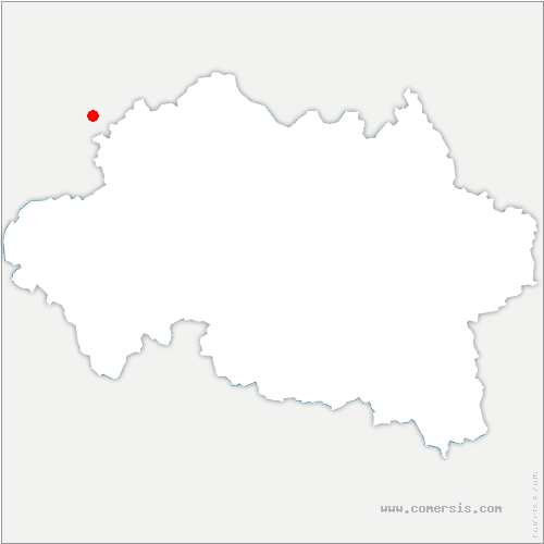 carte de localisation de Saint-Maigner