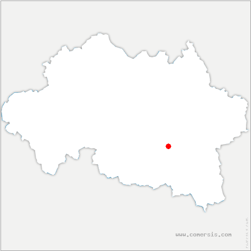 carte de localisation de Sanssat