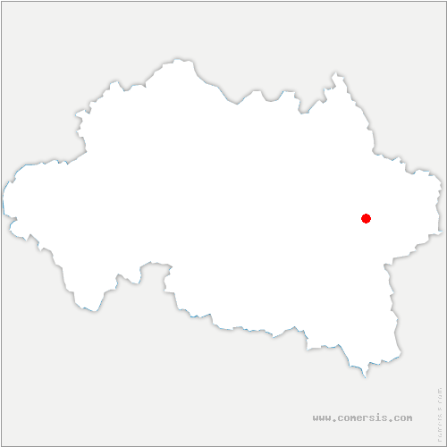 carte de localisation de Sorbier