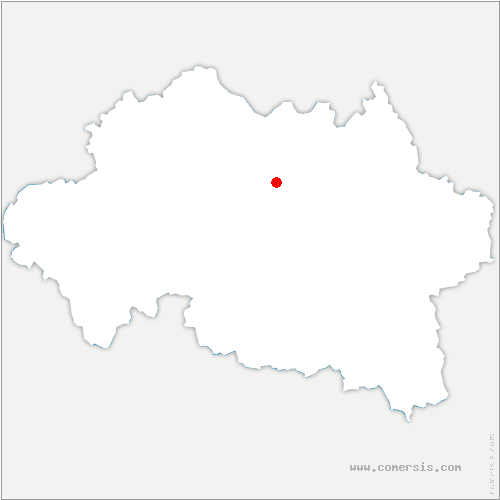 carte de localisation de Souvigny