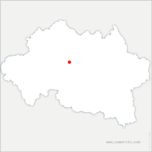 carte de localisation de Tronget