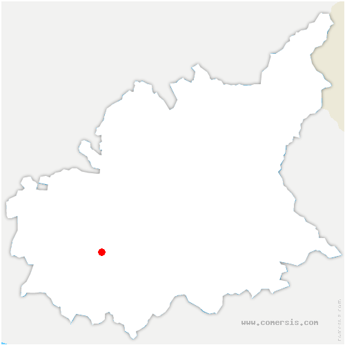 carte de localisation de Caussols