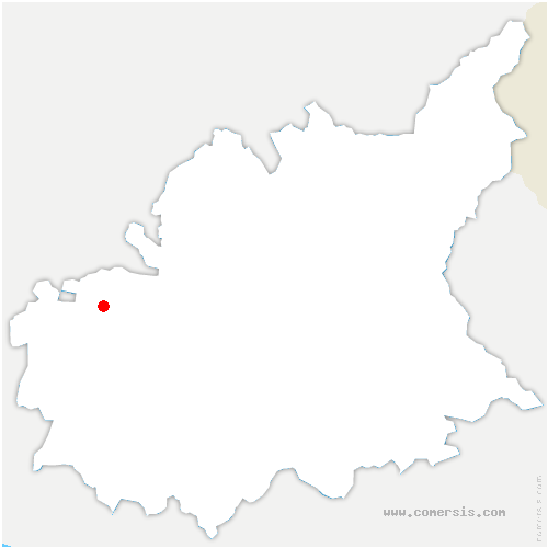 carte de localisation de Montbrand