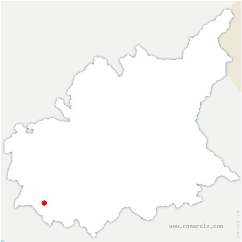 carte de localisation de Montfuron