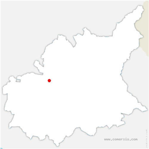 carte de localisation de Peipin
