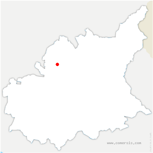 carte de localisation de Saint-Eusèbe-en-Champsaur