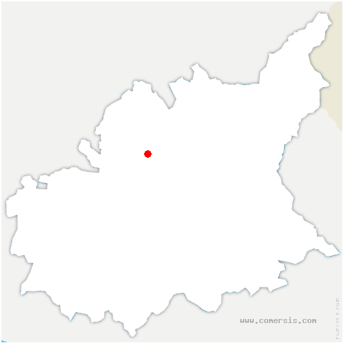 carte de localisation de Saint-Julien-en-Champsaur