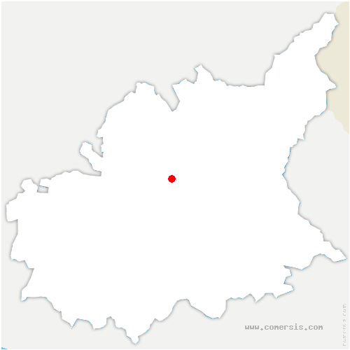 carte de localisation de Tourette-du-Château