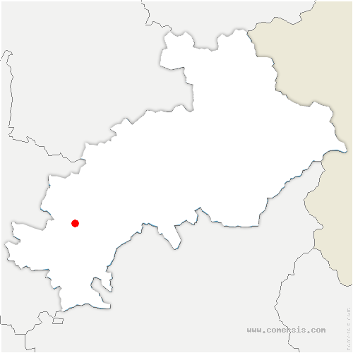 carte de localisation d'Aspremont