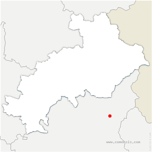 carte de localisation de Castellane