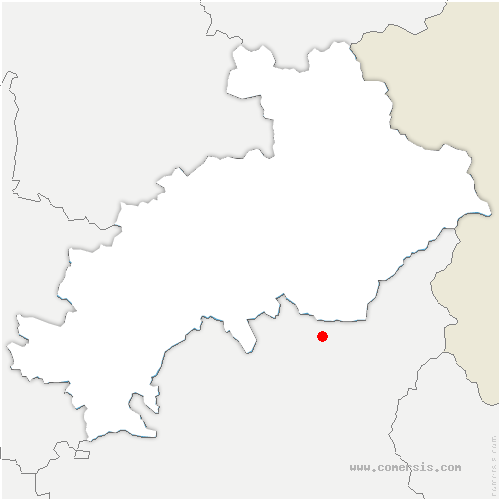 carte de localisation de Clumanc