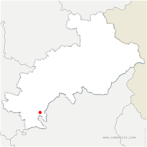 carte de localisation de Laragne-Montéglin