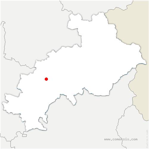 carte de localisation de Montmaur