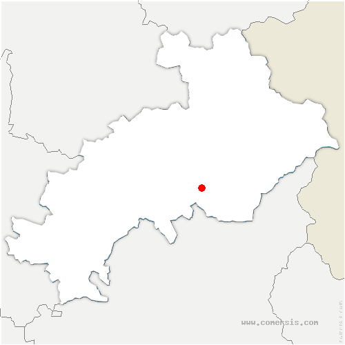 carte de localisation de Puy-Saint-Eusèbe