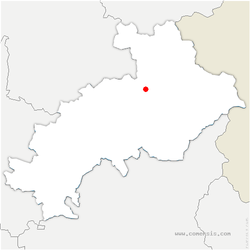 carte de localisation de Puy-Saint-Vincent