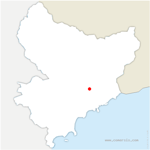 carte de localisation de Bendejun