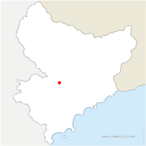 carte de localisation de Conségudes