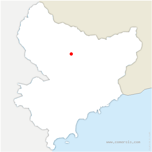 carte de localisation d'Ilonse