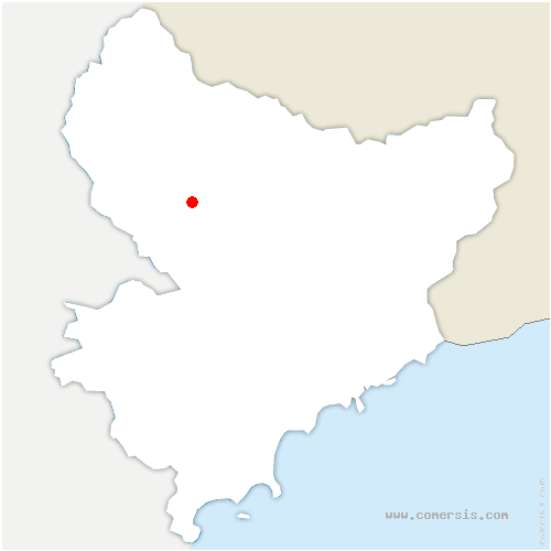 carte de localisation de Rigaud