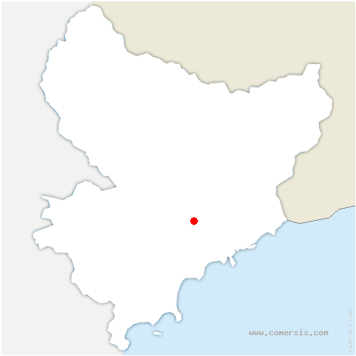 carte de localisation de Saint-Blaise