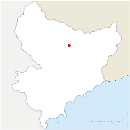 carte de localisation de Venanson