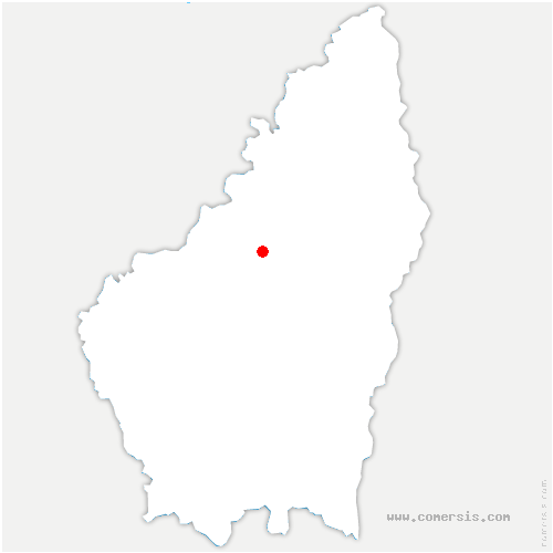 carte de localisation d'Accons